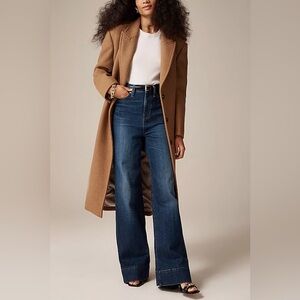 NWT J Crew Re-96 IDG High Rise Denim Trouser 25 Petite